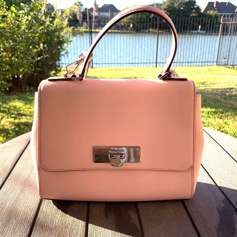 Michael Kors Pale Pink Cross Body Bag